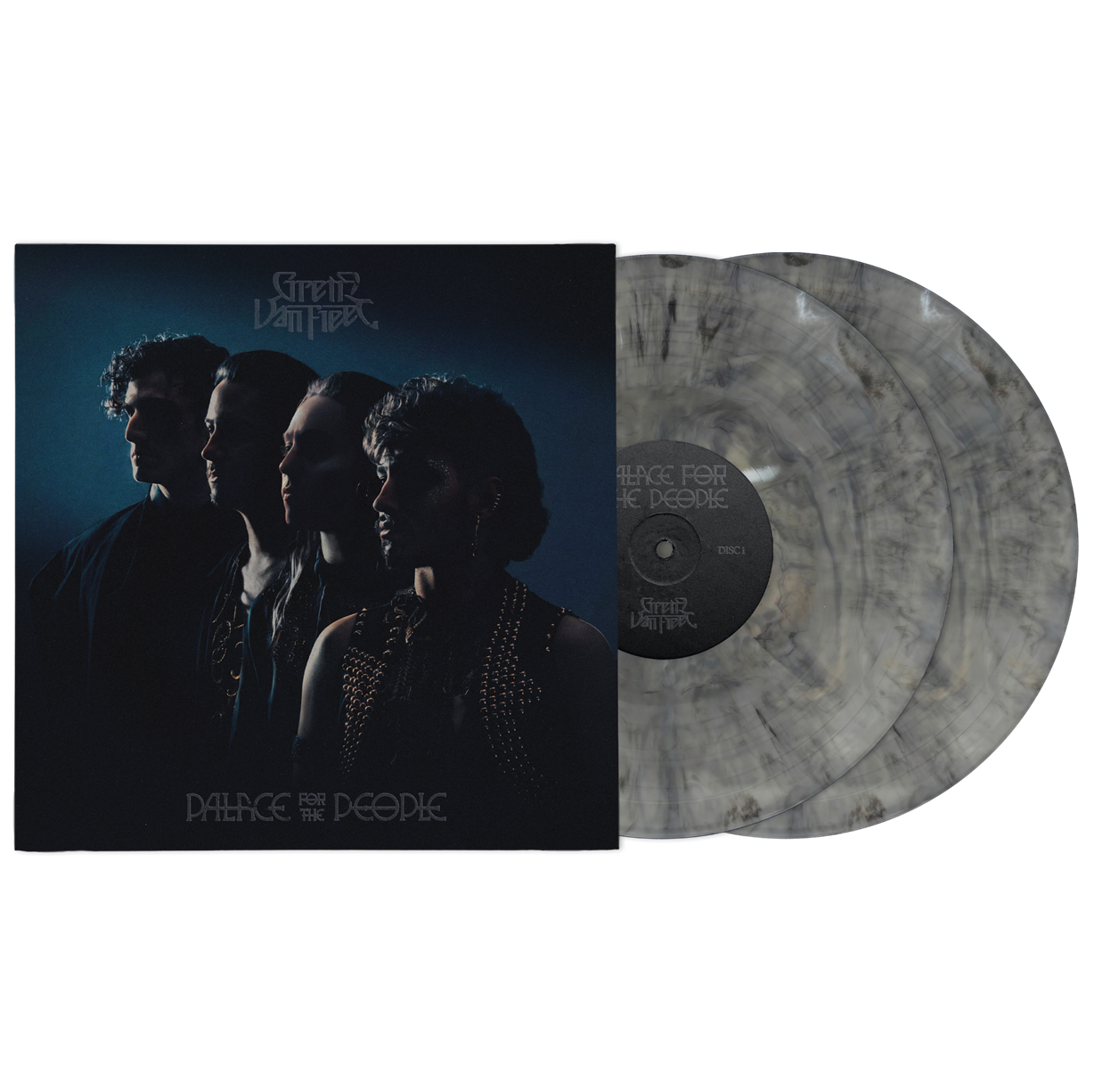 PRE-ORDER: Greta Van Fleet "Palace for the People" 2xLP (First Pressing Oracle Variant Smokey Quartz Color Vinyl)