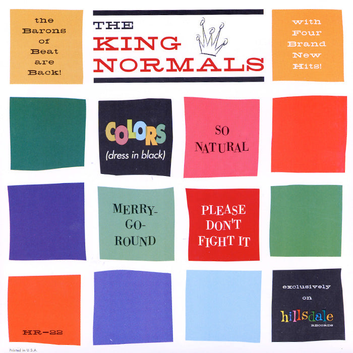 The King Normals - Colors (Dress In Black) 7"