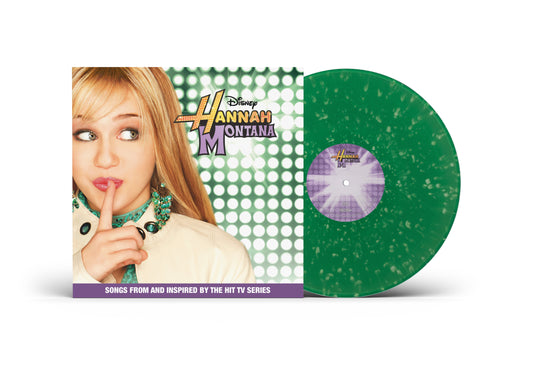 Hannah Montana "Hannah Montana (Songs From and Inspired by the Hit TV Series)" LP (Green Splatter Vinyl)