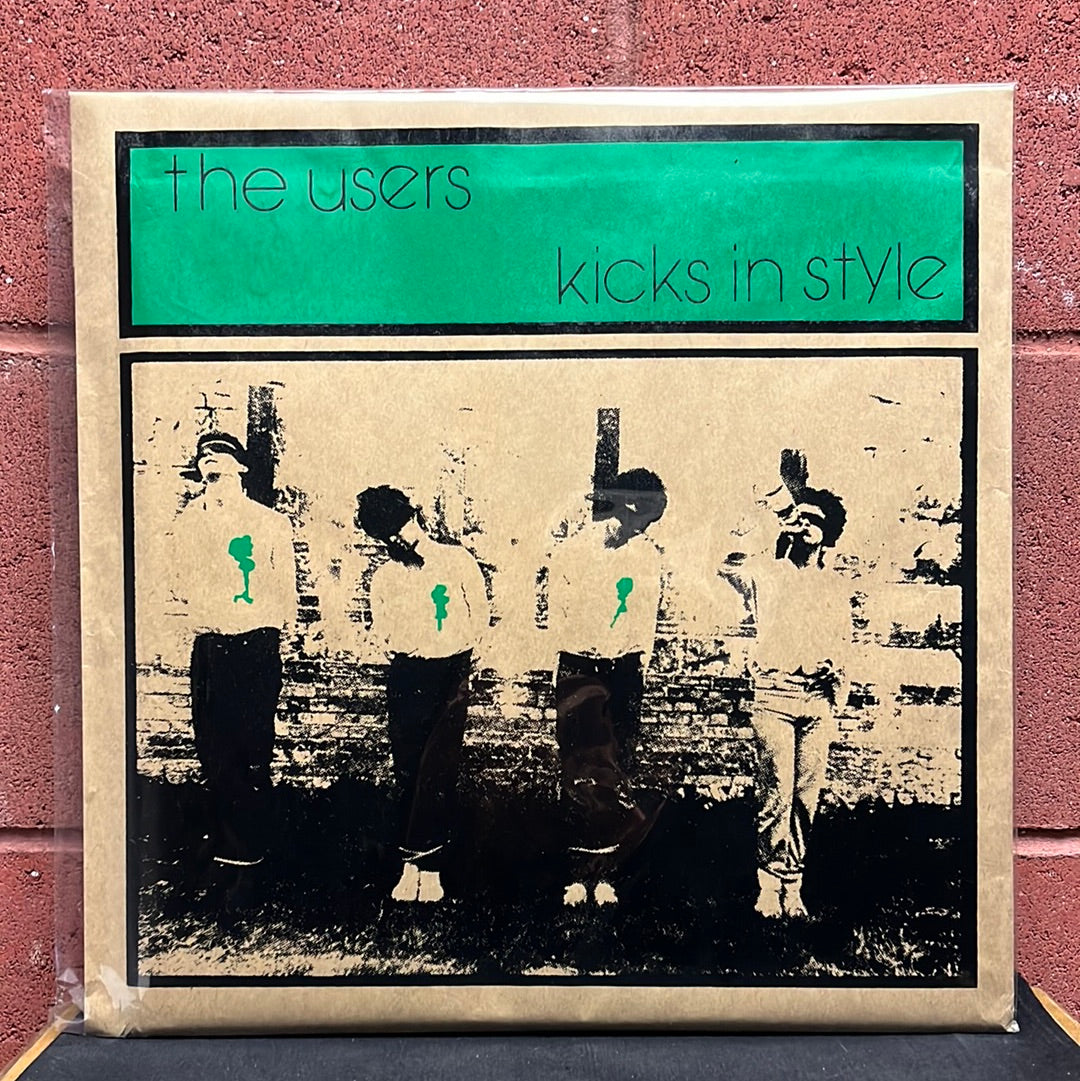 The Users "1977 1978 1979" LP (Japanese Press- Paper Bag/Kicks In Style Sleeve Image)