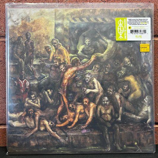 Used Vinyl: Candy "Heaven Is Here" LP (2022 Press - Yellow Vinyl)