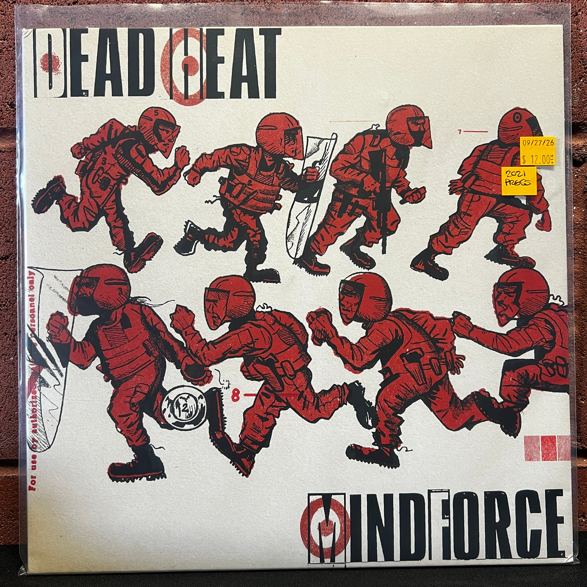 Used Vinyl: Dead Heat / MindForce "Split" LP (2021 Press)