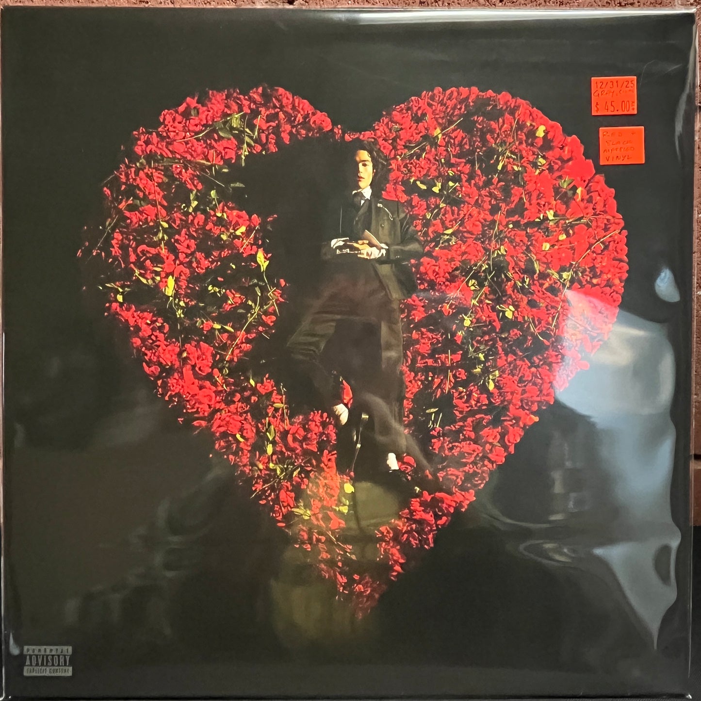 Used Vinyl: Conan Gray "Superache" LP (Red and Black marbled vinyl)