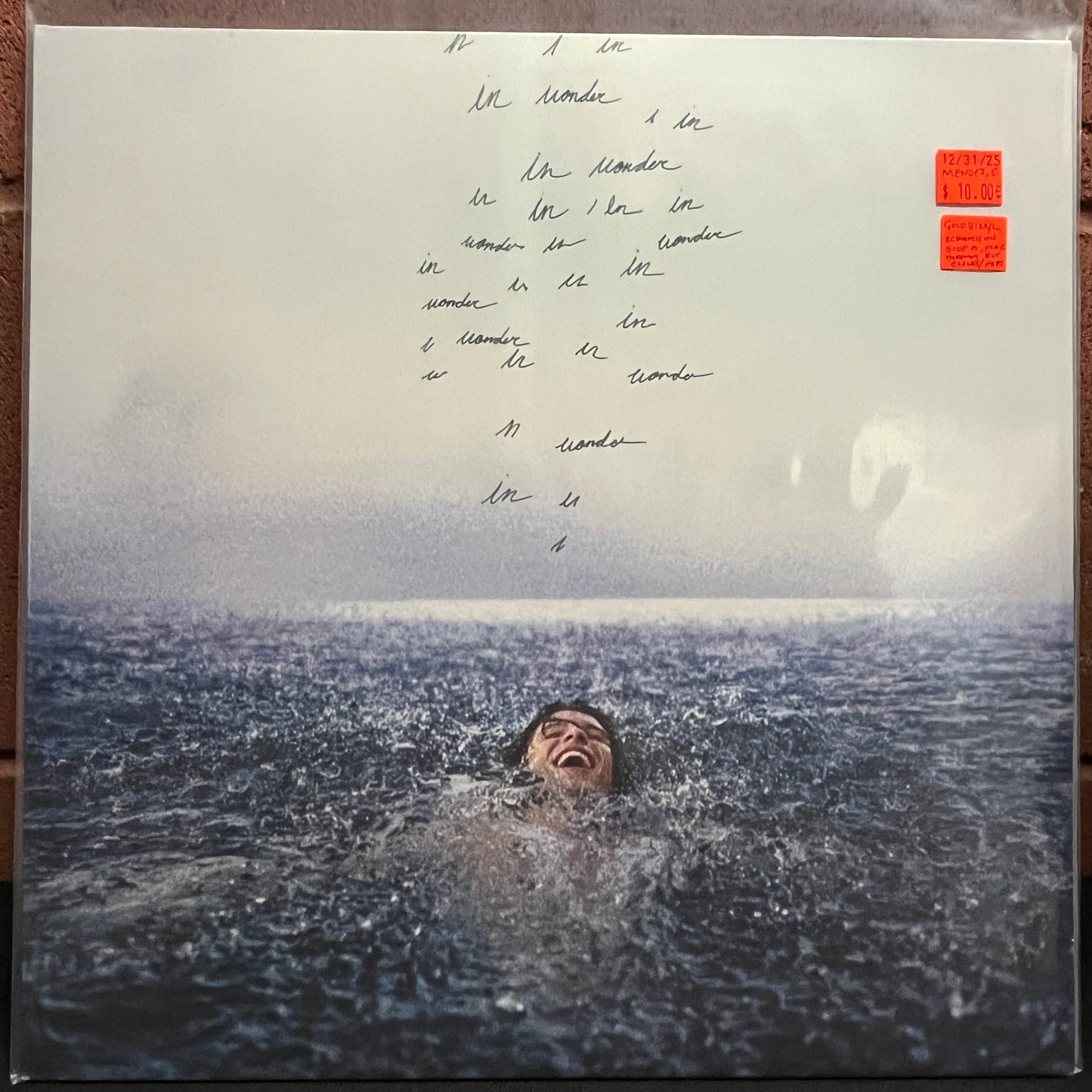 Used Vinyl: Shawn Mendes "Wonder" LP (Gold vinyl)