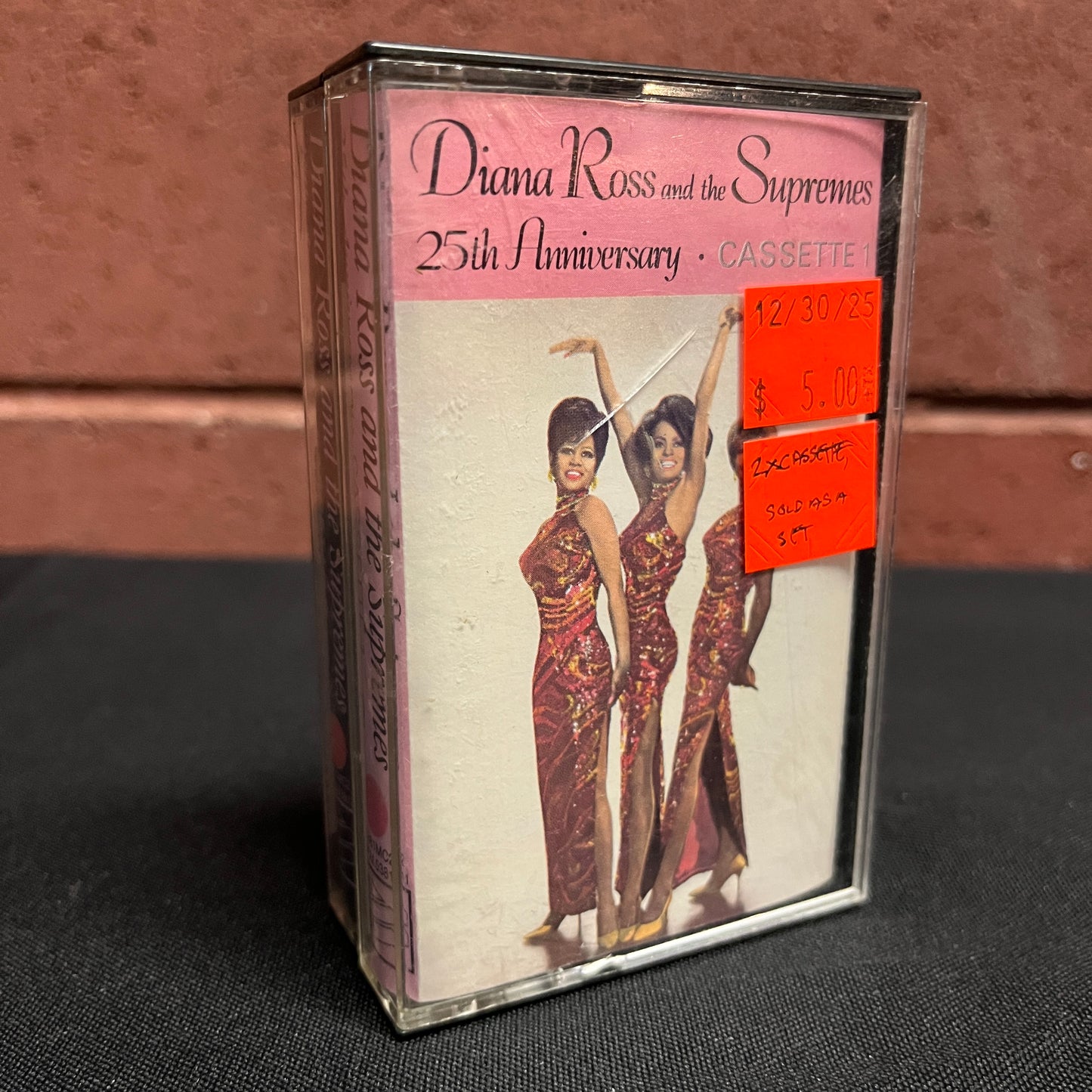 Used Cassette: Diana Ross and the Supremes "25th Anniversary" 2xTape