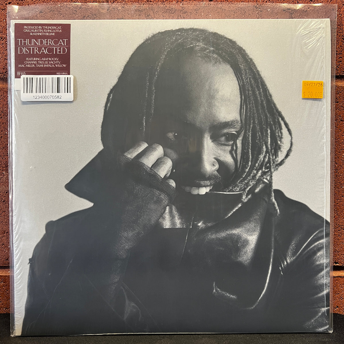 Used Vinyl: Thundercat "Distracted" LP (2026 Press - Red Vinyl)