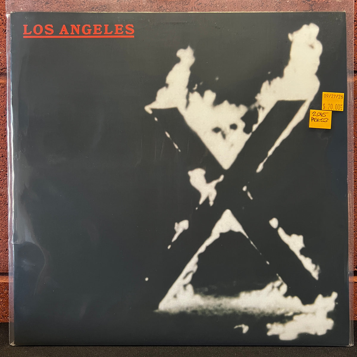 Used Vinyl: X "Los Angeles" LP (2015 Press)