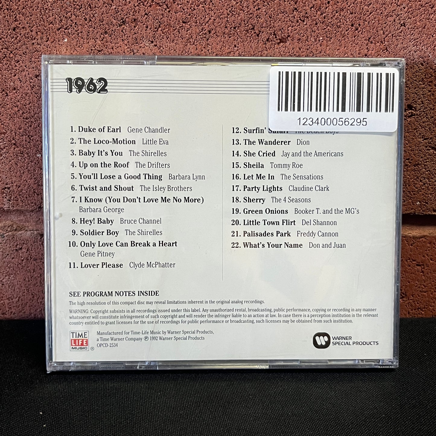 Used CD: V/A- "1962: The Rock'N'Roll Era" CD