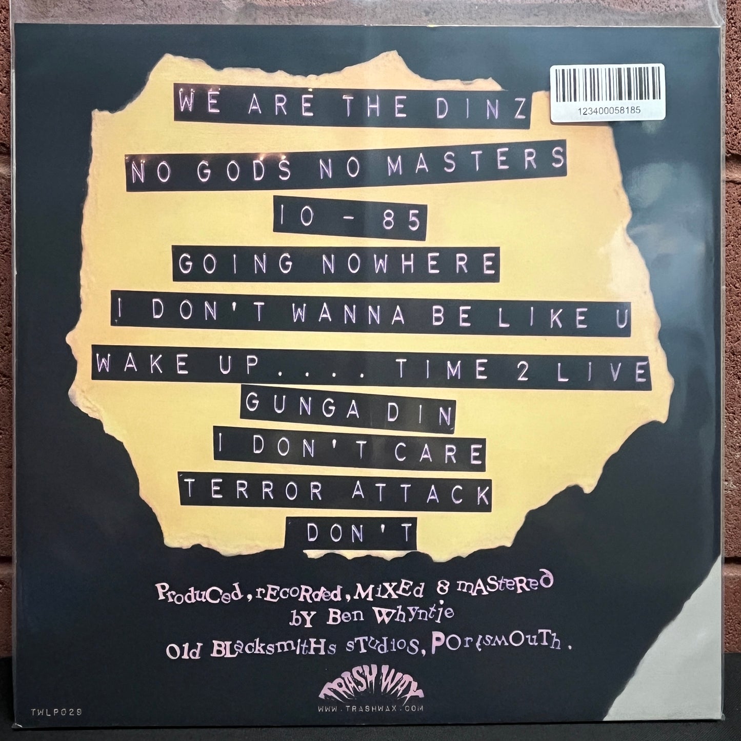 Used Vinyl: The Dinz "The Dinz" LP (Yellow vinyl)