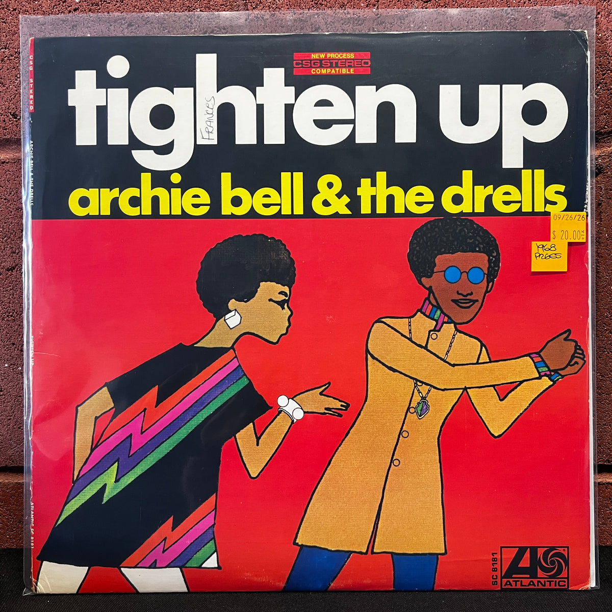 Used Vinyl: Archie Bell & The Drells ‎"Tighten Up" LP (1968 Press)