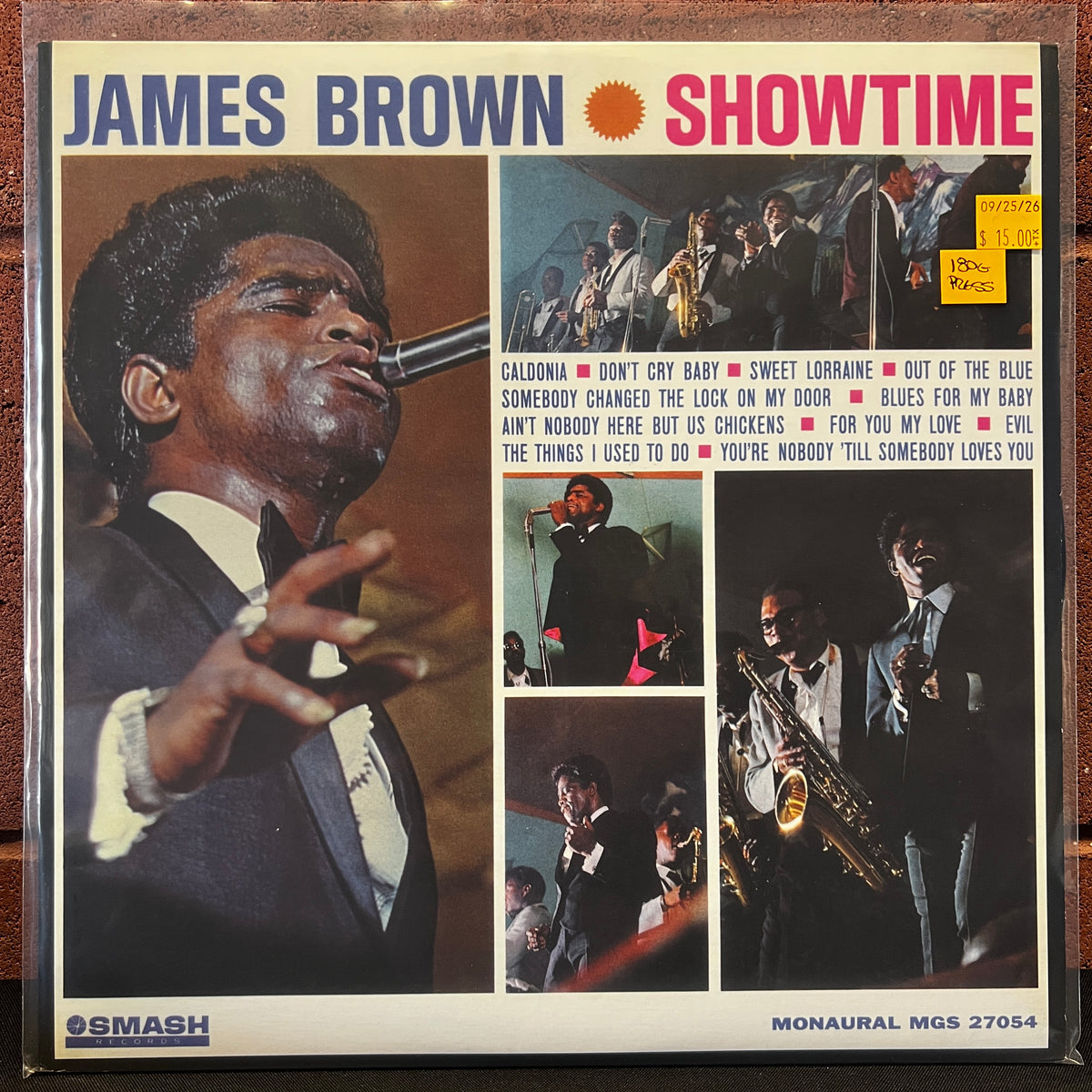 Used Vinyl: James Brown "Showtime" LP (Modern 180g Press)