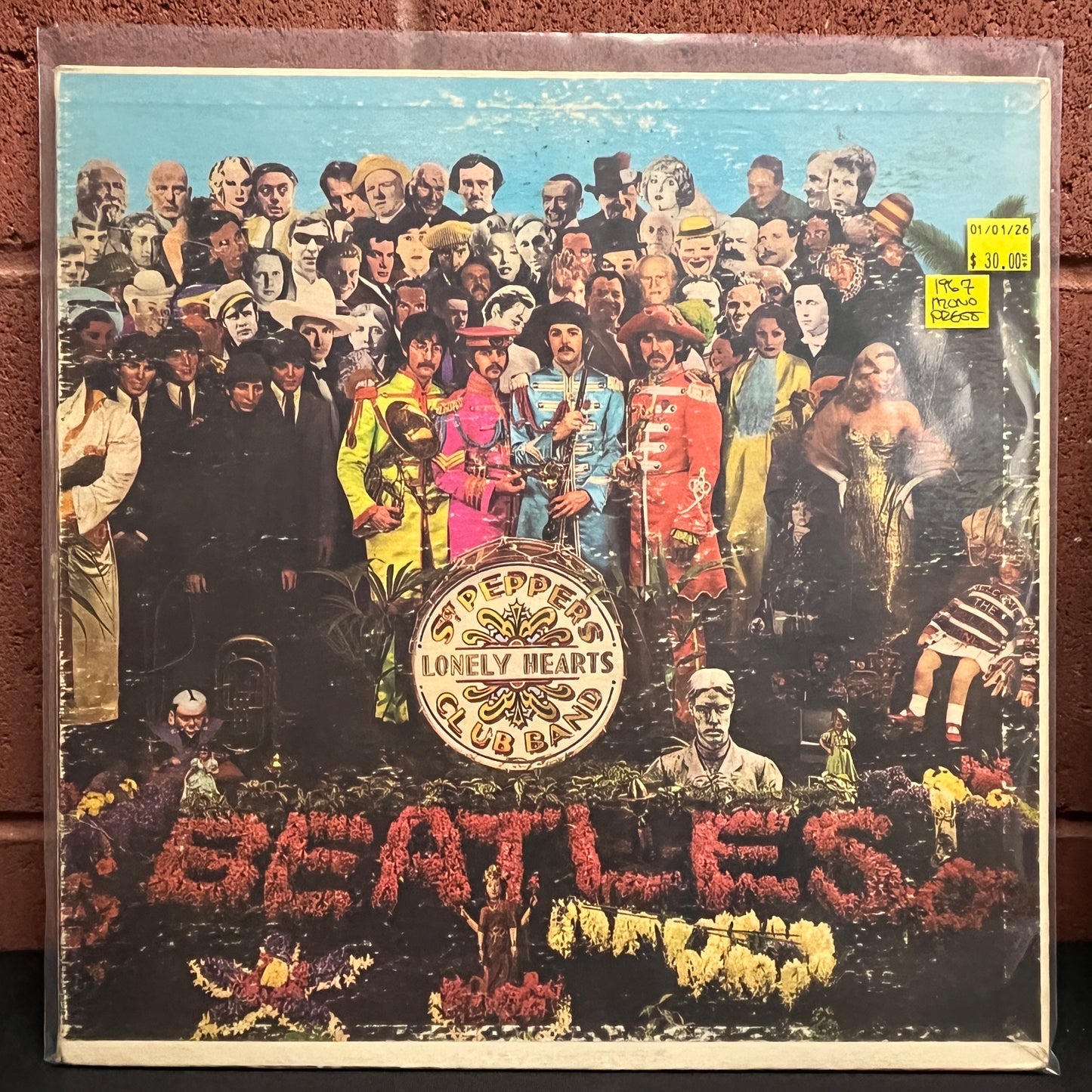 Used Vinyl: The Beatles "Sgt. Pepper's Lonely Hearts Club Band" LP (1967 Mono Press)