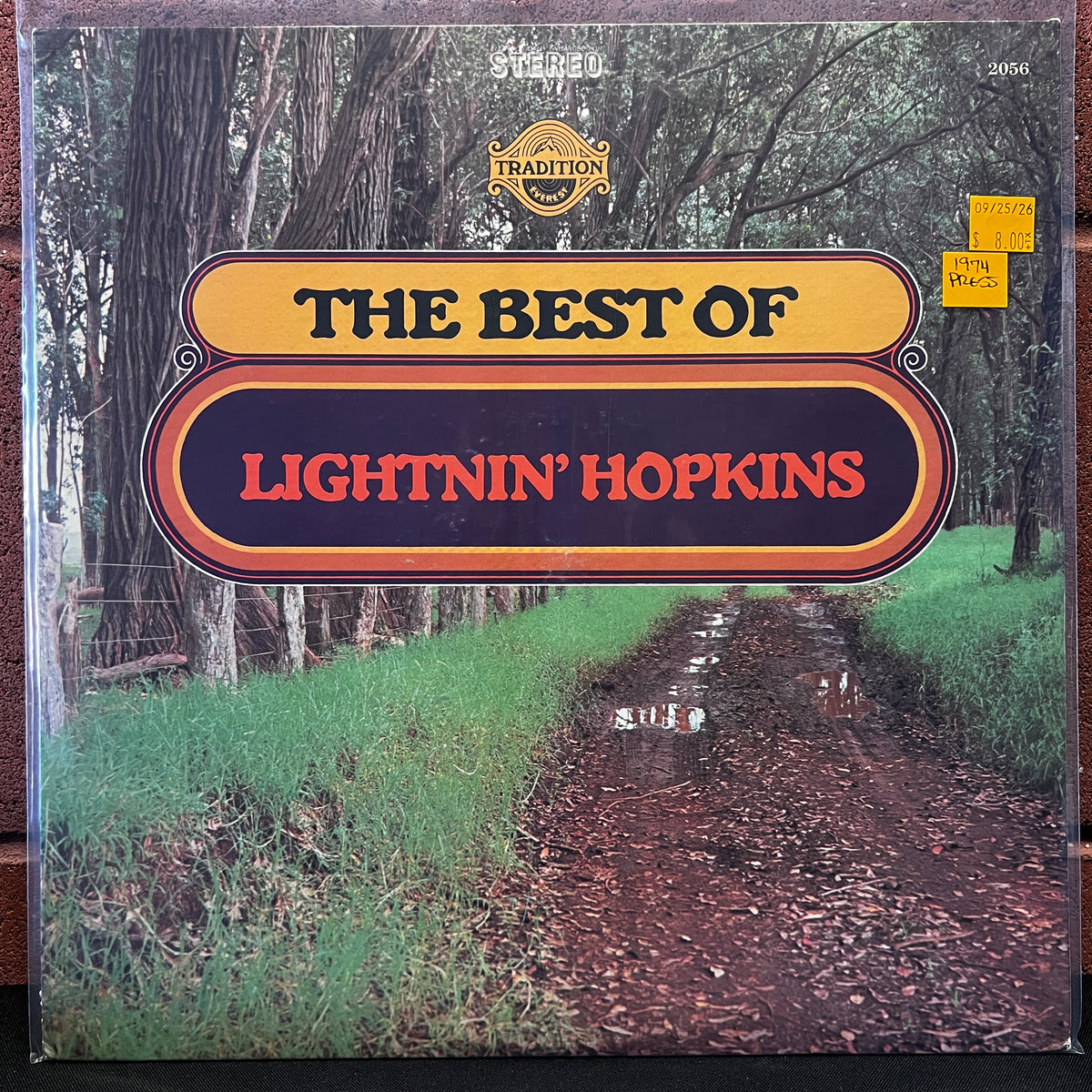 Used Vinyl: Lightnin' Hopkins "The Best Of Lightnin' Hopkins" LP (1974 Press)