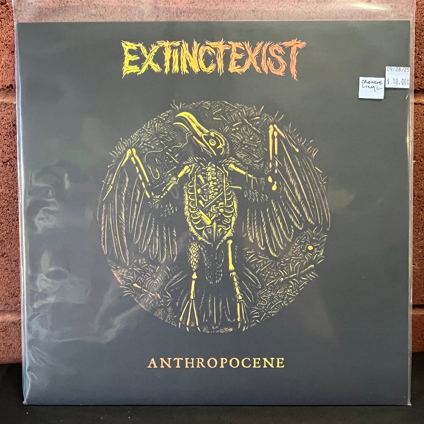Used Vinyl: ExtinctExist "Anthropocene" LP (Orange Vinyl)