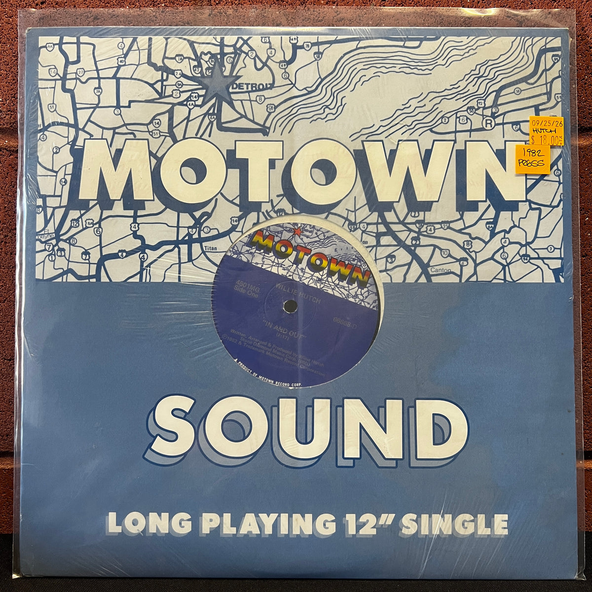 Used Vinyl: Willie Hutch ‎"In And Out / Brother's Gonna Work It Out" 12" (1982 Press - Sealed)