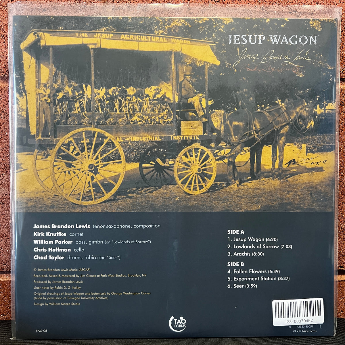 Used Vinyl: James Brandon Lewis & Red Lily Quintet ‎"Jesup Wagon" LP (2021 Press)