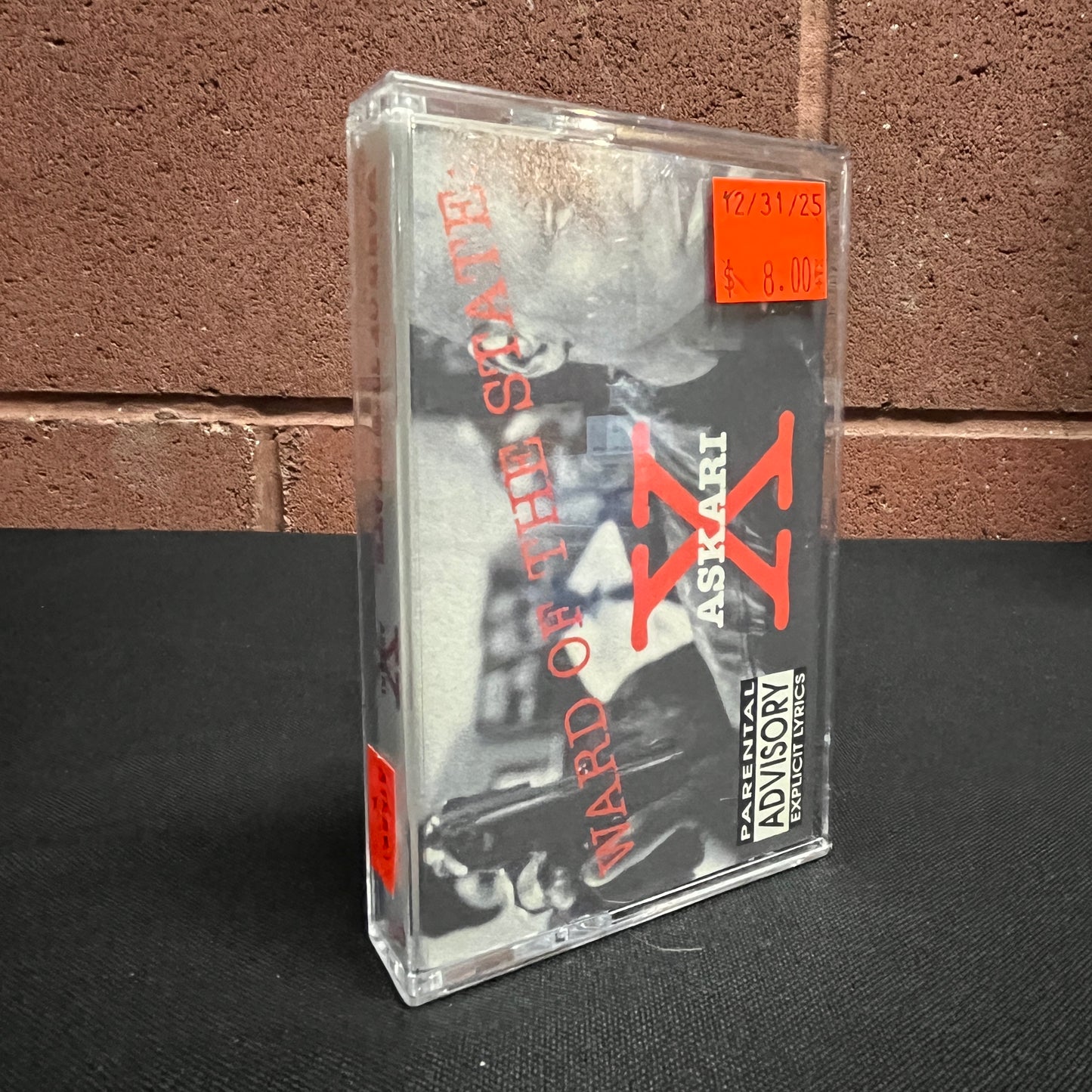 Used Cassette: Askari X "Ward of the State" Tape (1992 press)
