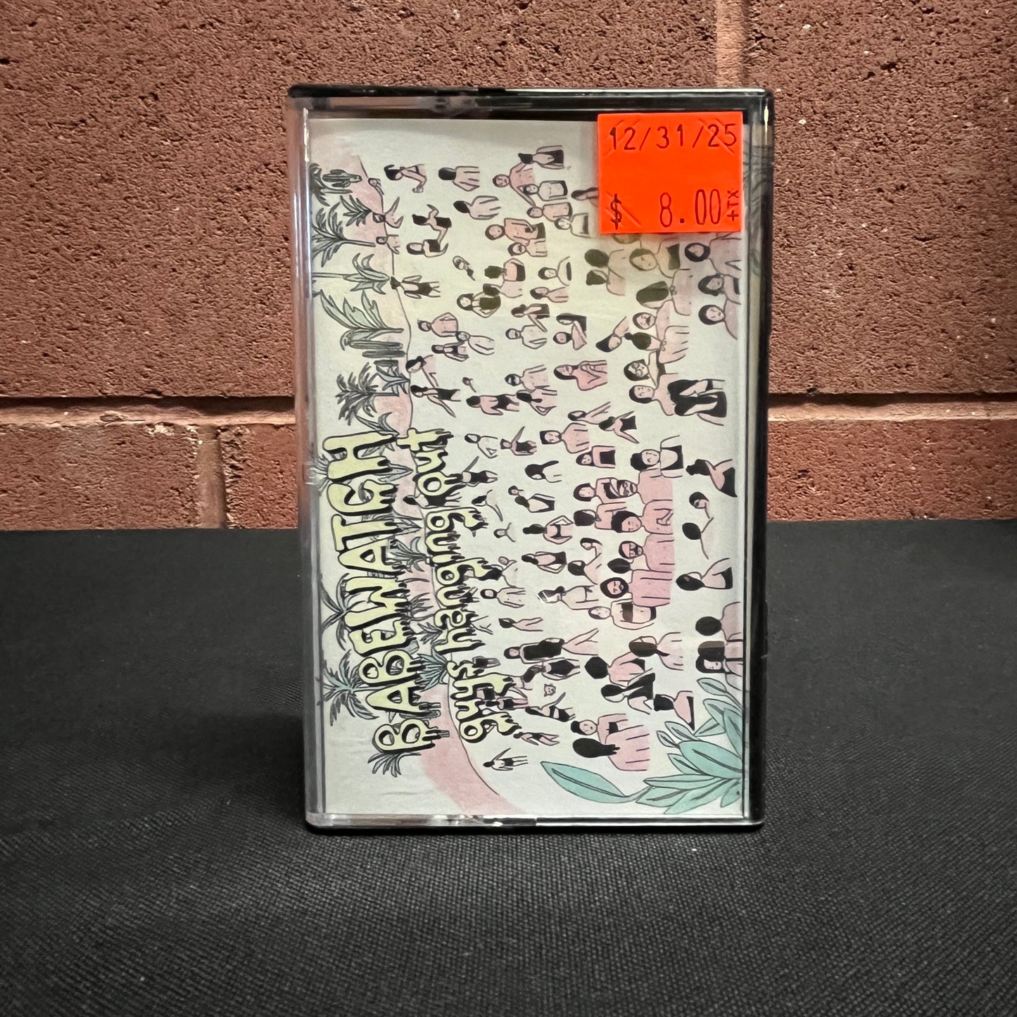 Used Cassette: Babewatch "Guys Hanging Out" Tape (2015, Yellow cassette shell)