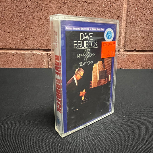 Used Cassette: Dave Brubeck "Jazz Impressions of New York" Tape (1990 Digital Remaster)