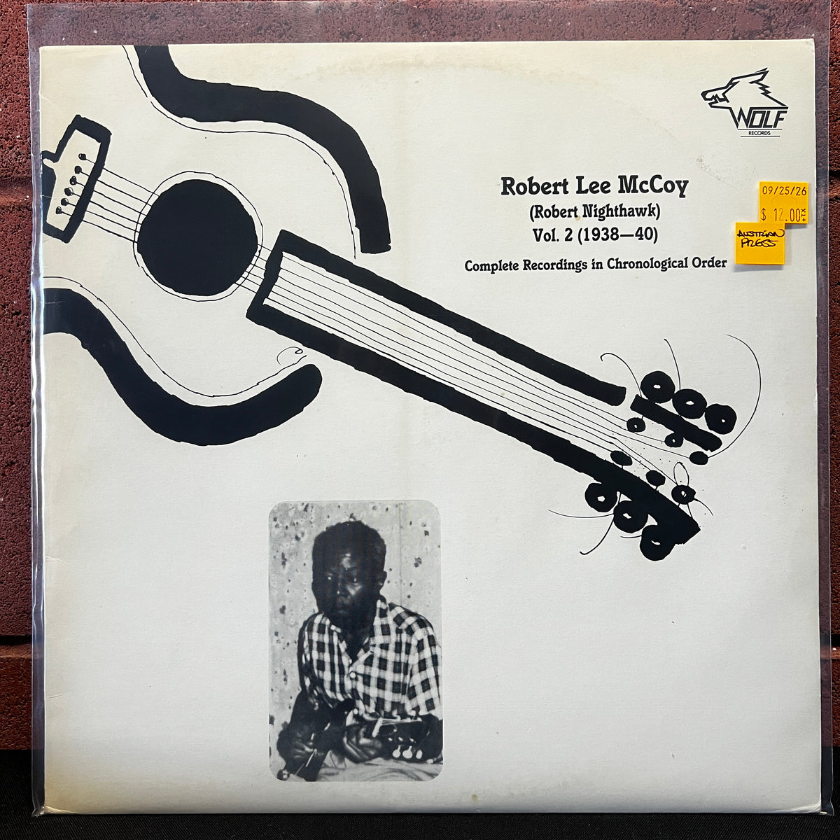 Used Vinyl: Robert Lee McCoy "Vol. 2 (1938-40: Complete Recordings In Chronological Order" LP (Austrian Press)