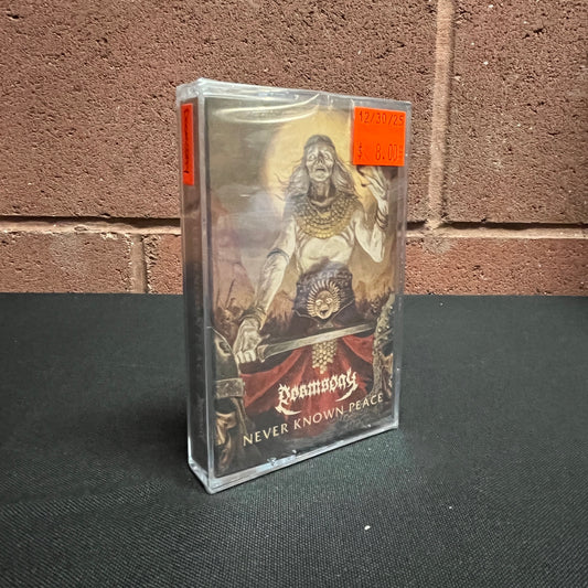 Used Cassette: Doomsday "Never Know Peace" Tape (Sealed)