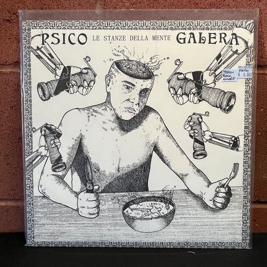 Used Vinyl: Psico Galera "Le Stanze Della Mente" LP (Yellow & Black Smoke Vinyl)