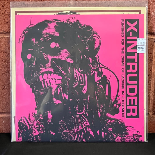 Used Vinyl: X-Intruder ‎"Punished For The Crime Of Lacking In Judgement" LP (Yellow Vinyl)