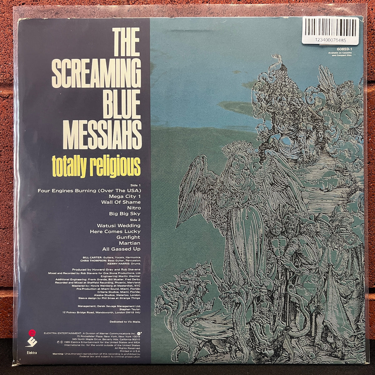 Used Vinyl: The Screaming Blue Messiahs ‎"Totally Religious" LP (1989 Press)