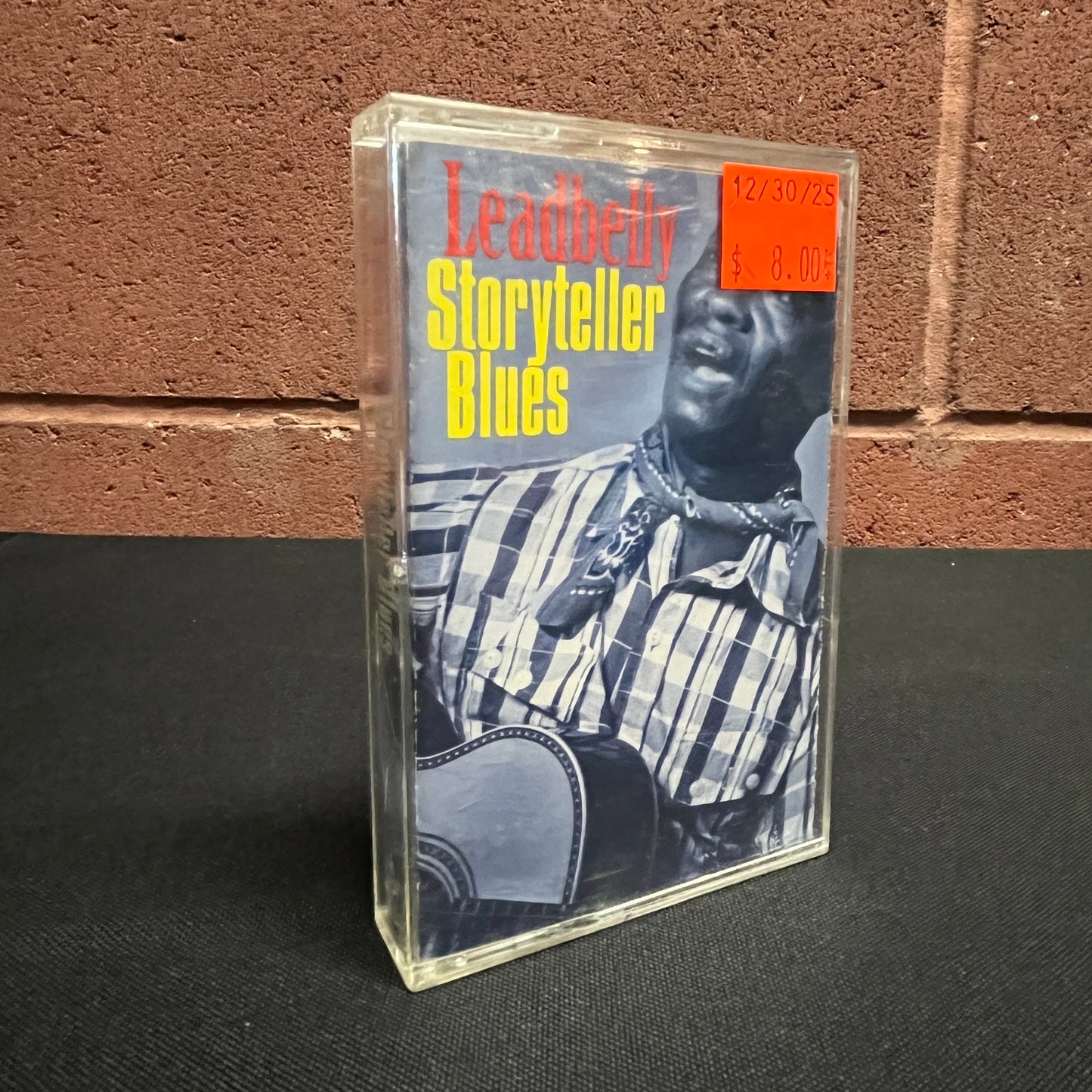 Used Cassette: Leadbelly "Storyteller Blues" Tape (1994 press)