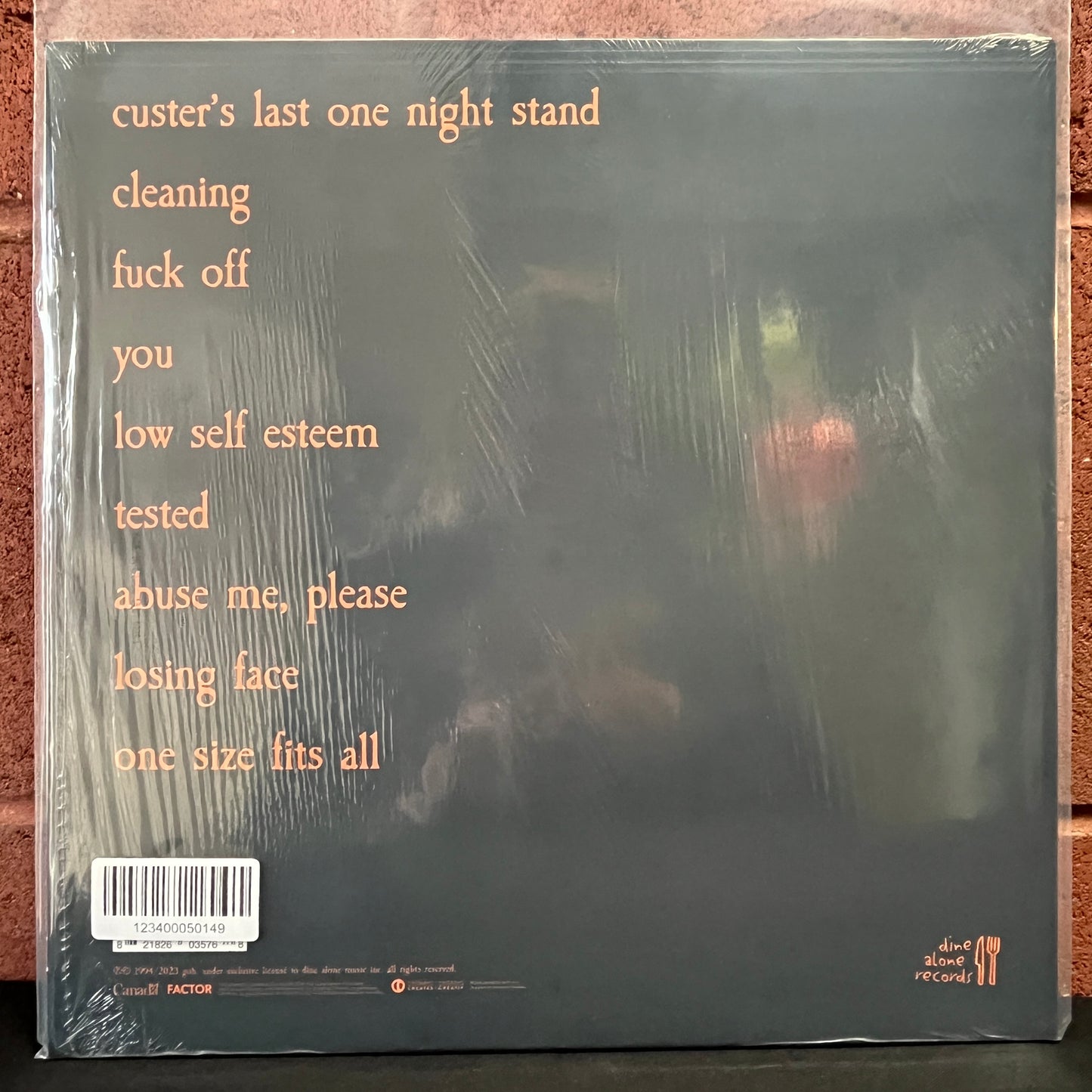 Used Vinyl: Gob "S/T" LP (White With Orange Splatter Vinyl)