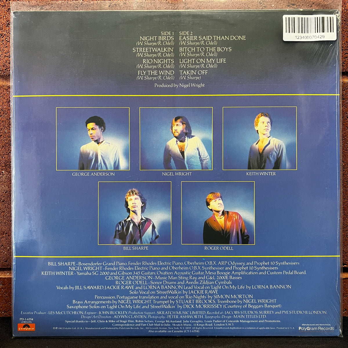Used Vinyl: Shakatak ‎"Night Birds" LP (1982 Press - Sealed)