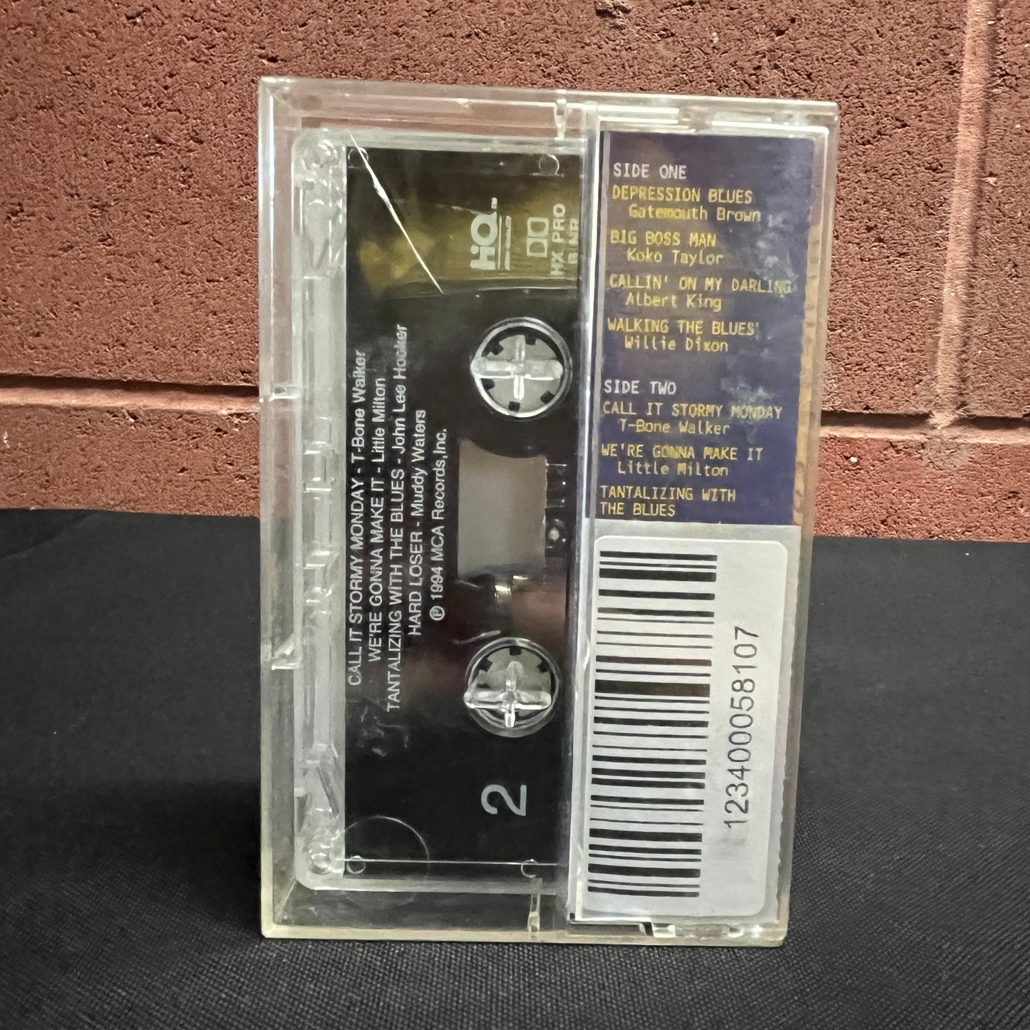 Used Cassette: Various Artists "Blues Legends" Tape