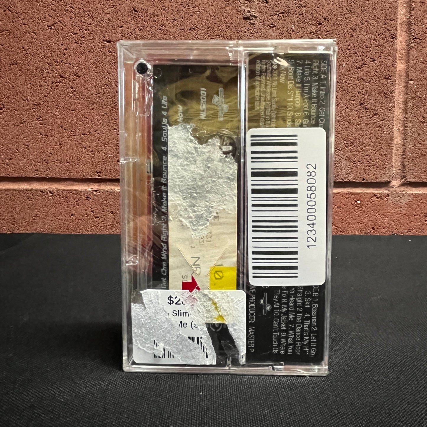 Used Cassette: Soulja Slim "The Streets Made Me" Tape (Sealed!)