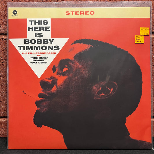 Used Vinyl: Bobby Timmons "This Here Is Bobby Timmons" LP (2012 Spanish Press)