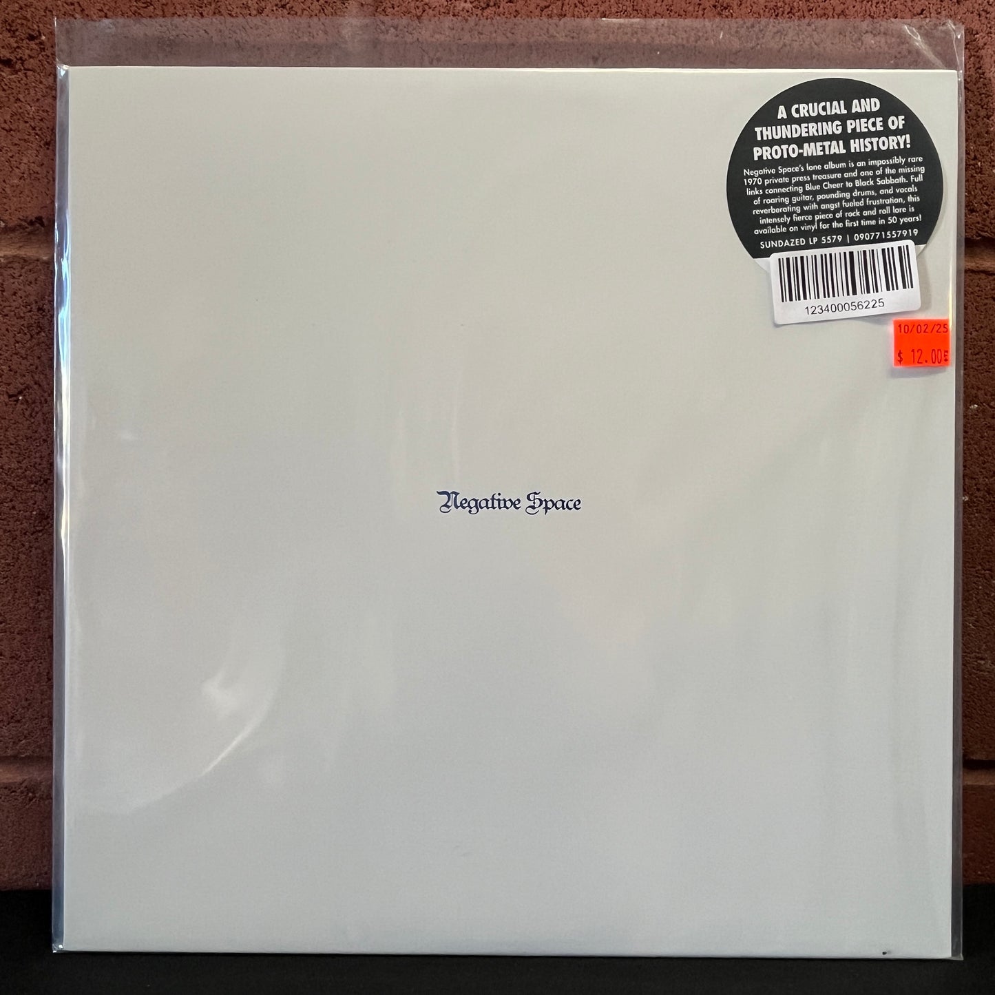 Used Vinyl: Negative Space "S/T" LP