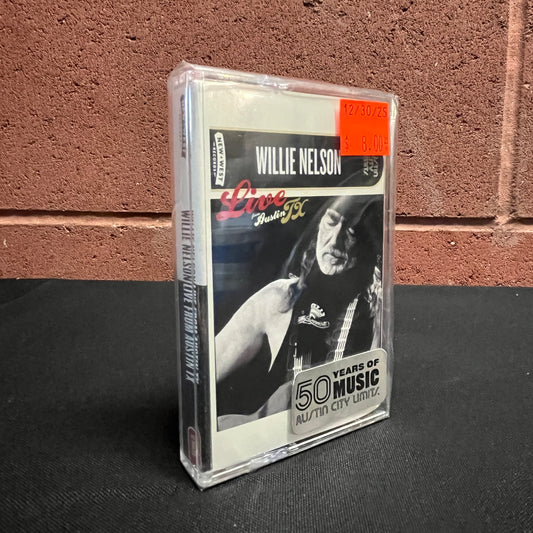 Used Cassette: Willie Nelson "Live From Austin TX" Tape (Sealed 2024 pressing)
