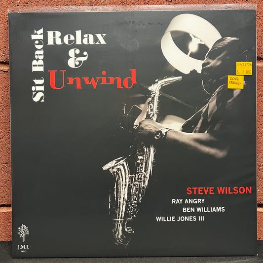 Used Vinyl: Steve Wilson w/Ray Angry, Ben Williams & Willie Jones III "Sit Back, Relax & Unwind" LP (2017 Press)