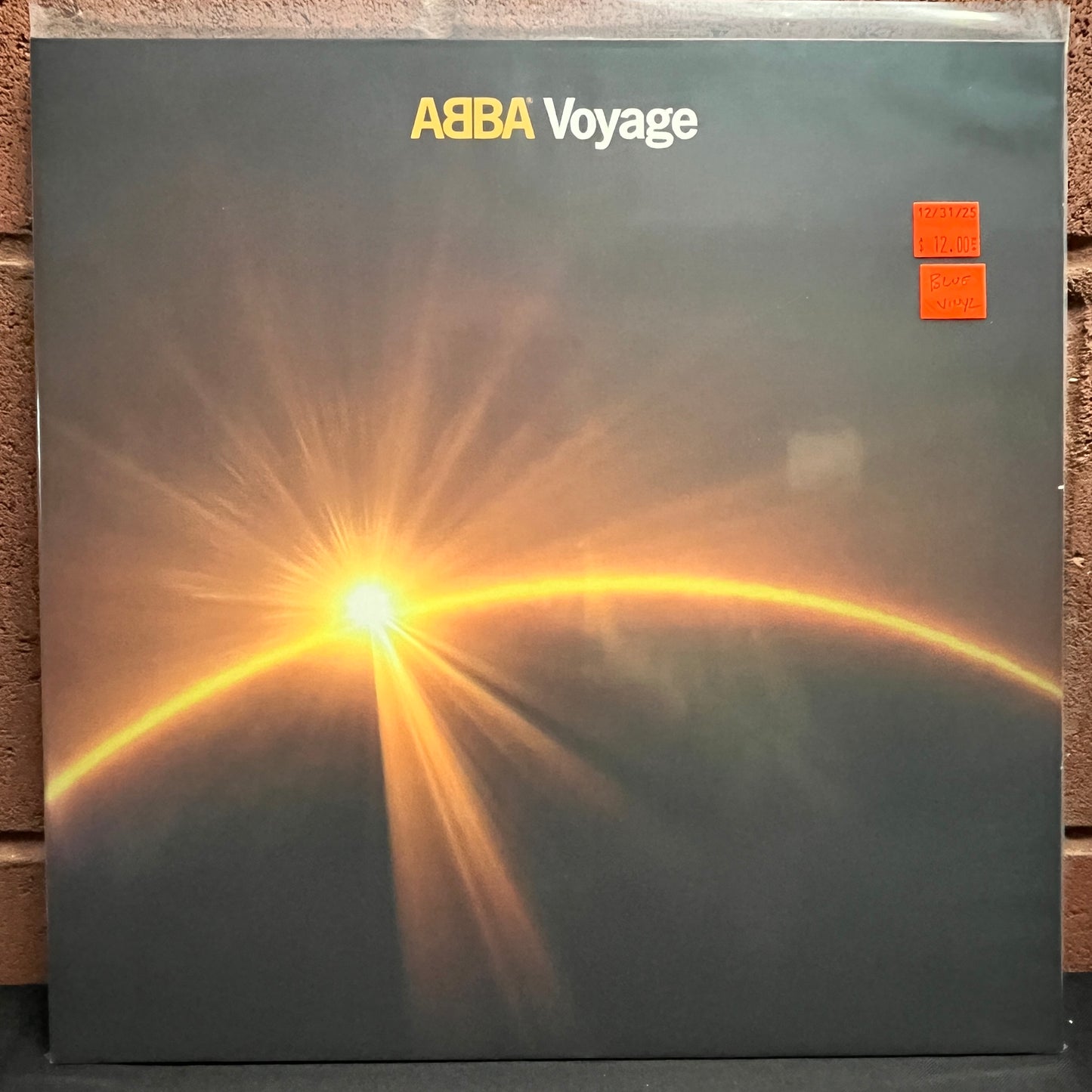 Used Vinyl: Abba "Voyage" LP (Blue vinyl, 2021 pressing)