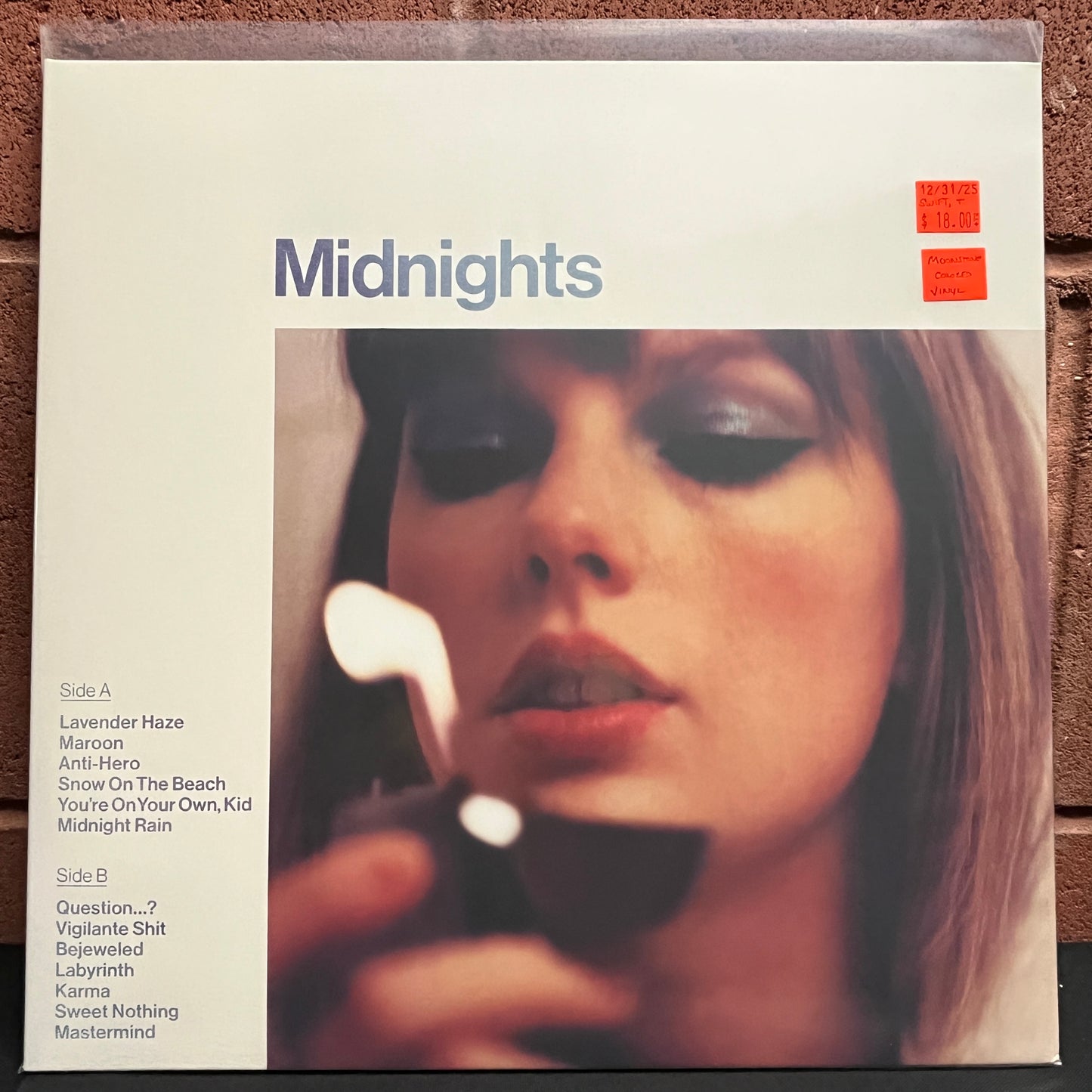 Used Vinyl: Taylor Swift "Midnights" LP (Moonstone vinyl)