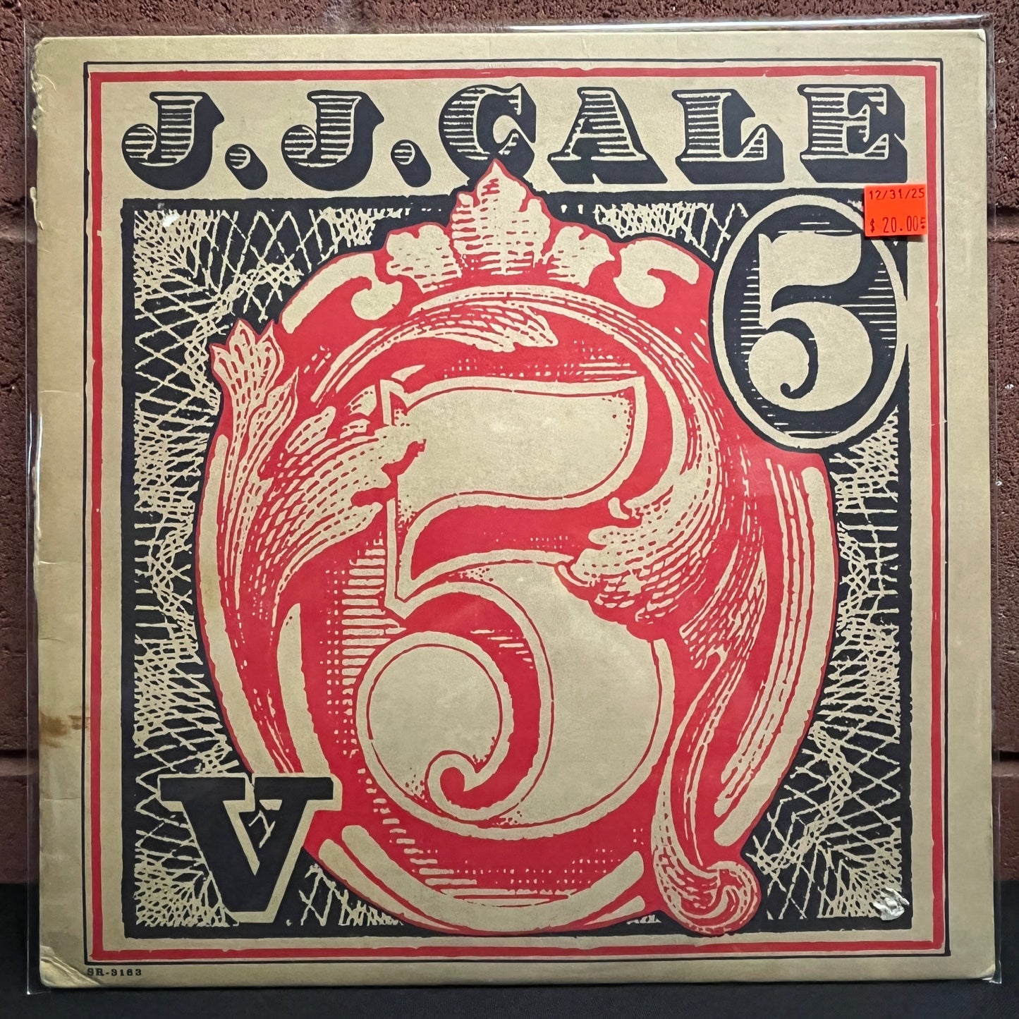 Used Vinyl: J.J. Cale "5" LP (1979 pressing)
