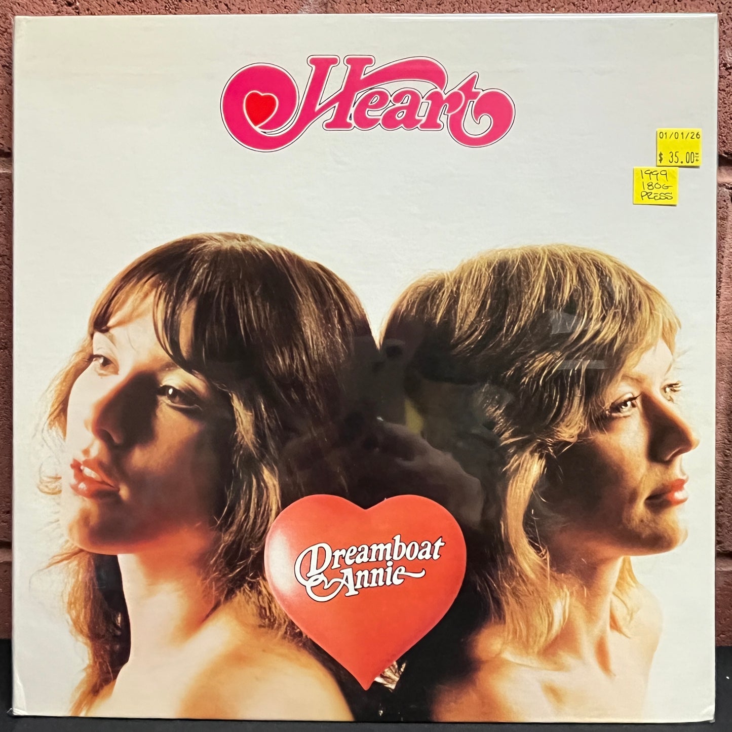 Used Vinyl: Heart "Dreamboat Annie" LP (1999 180g Press)