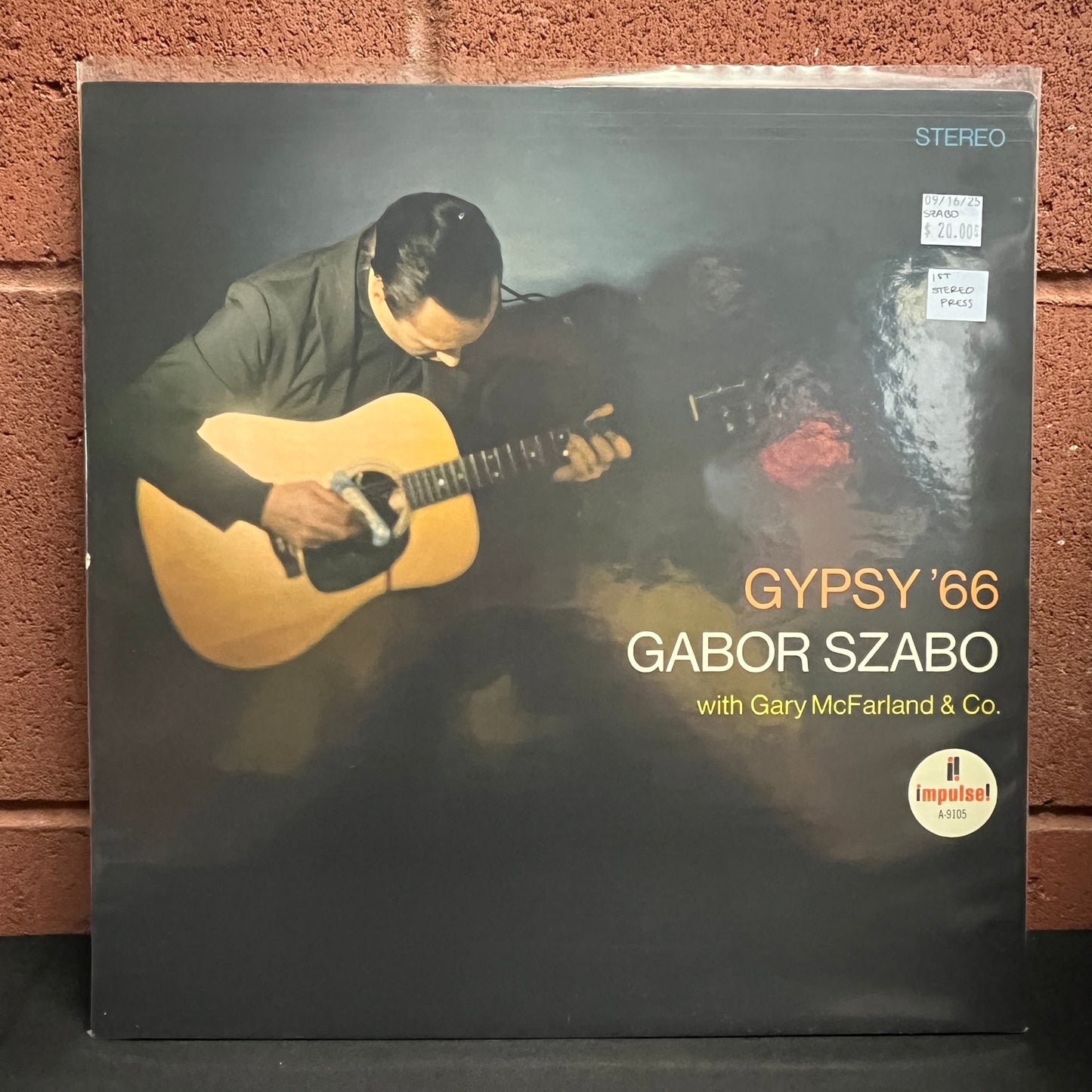 Used Vinyl: Gabor Szabo With Gary McFarland & Co. "Gypsy '66" LP (1966 1st Stereo Press)