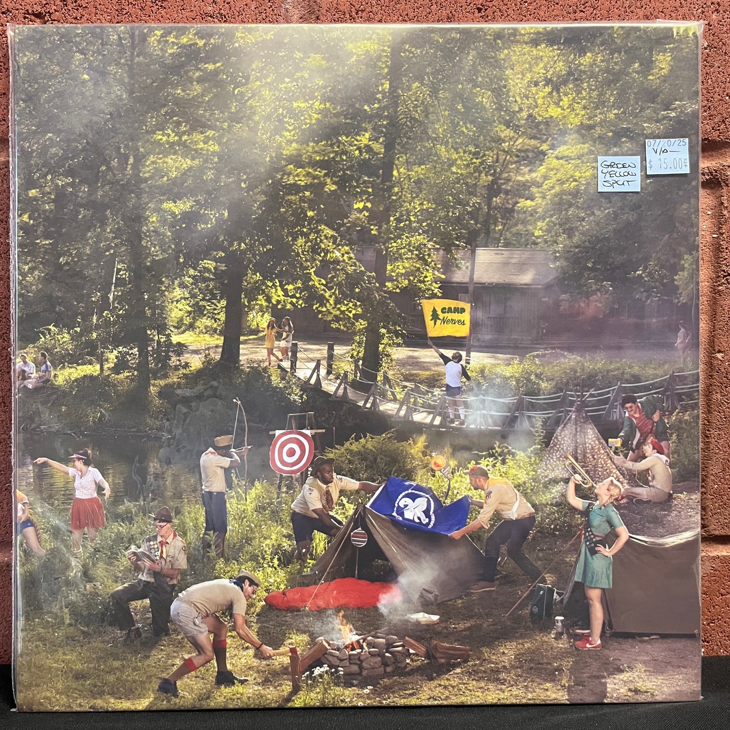 Used Vinyl: V/A - "Vinyl Moon Volume 063: Camp Nerves" LP (Yellow/Green Split Vinyl)