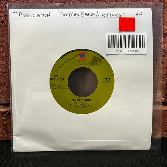 Used Vinyl: The Association "Six Man Band" 7"
