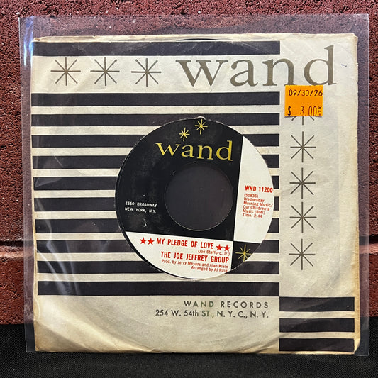 Used Vinyl: Joe Jeffrey Group "My Pledge of Love / Margie" 7"