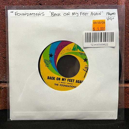Used Vinyl: Foundations "Back On My Feet Again" 7"
