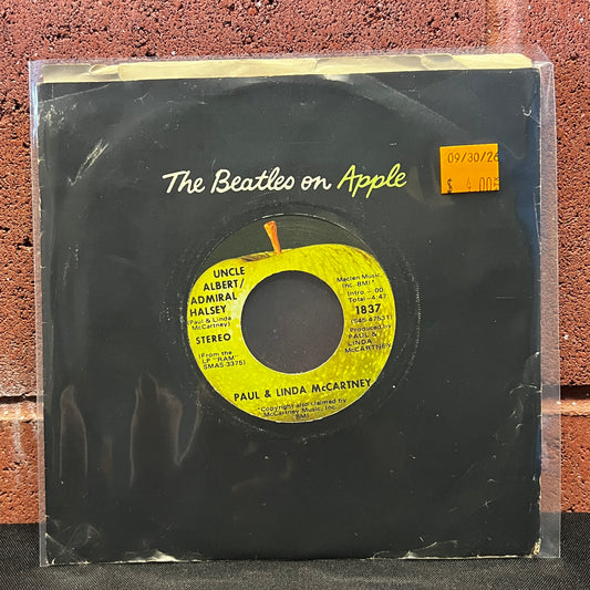 Used Vinyl: Paul and Linda McCartney "Uncle Albert/Admiral Halsey" 7"