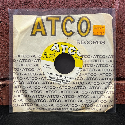 Used Vinyl: Bee Gees "Don't Forget To Remember / The Lord" 7"