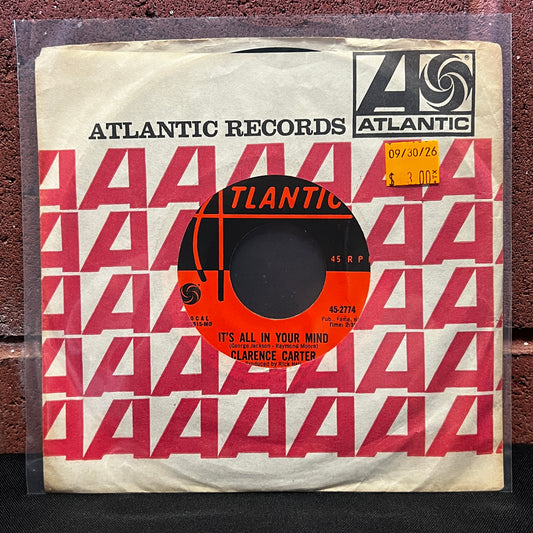Used Vinyl: Clarence Carter "It's All in Your Mind" 7"