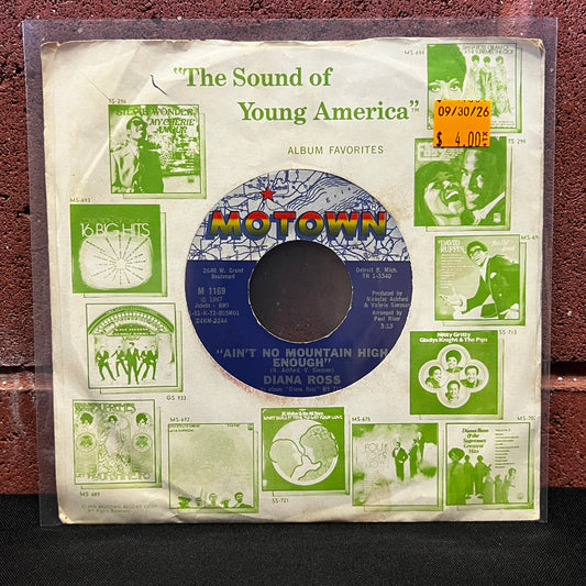 Used Vinyl: Diana Ross "Ain't No Mountain High Enough" 7"
